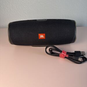 JBL Charge 4 Bluetooth Speaker w/ OEM USB Cable - Black